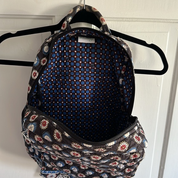 Vera Bradley large backpack in retired pattern night owl - Picture 5 of 7